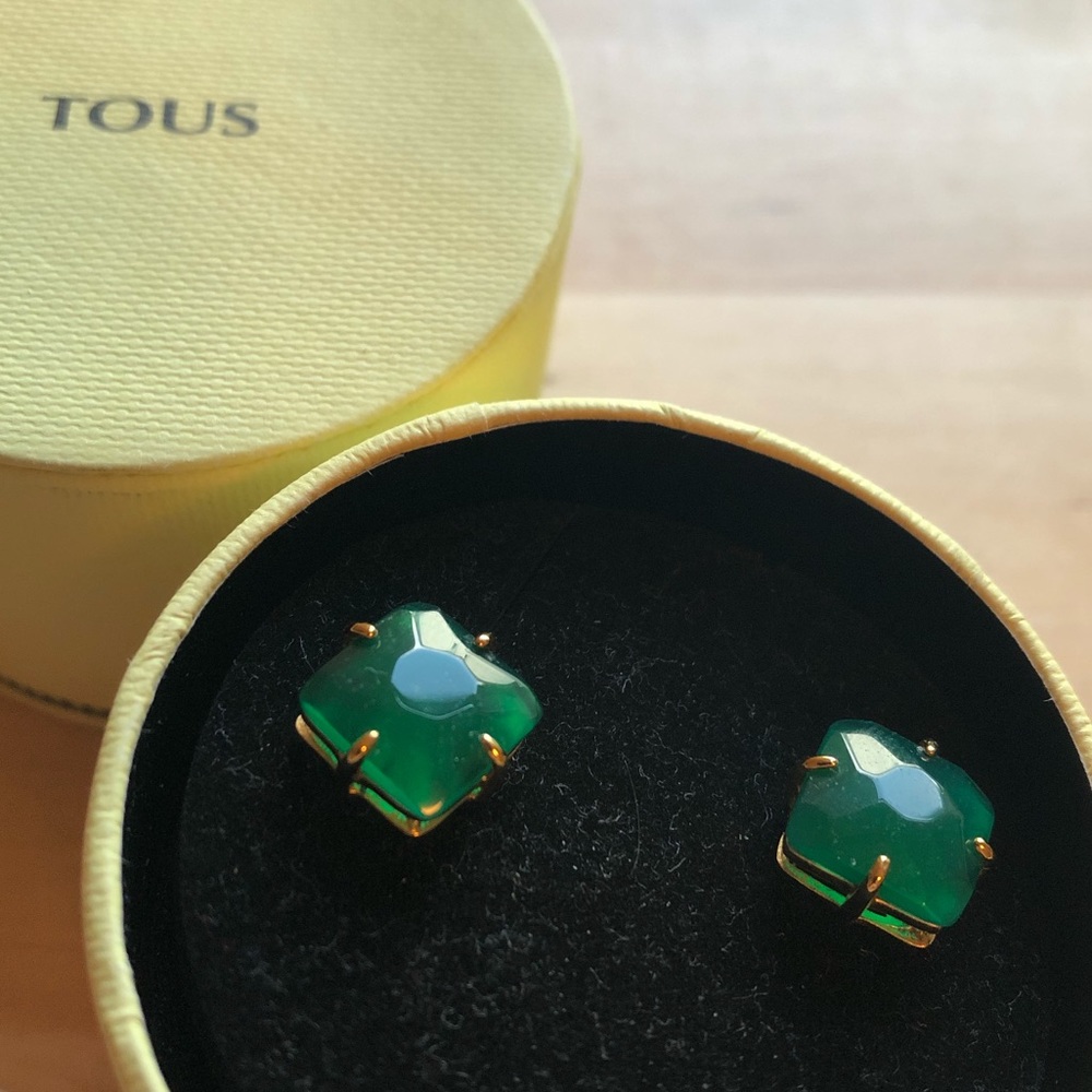 🔴 ✅ TOUS Agate Erma Earrings AUTHENTIC ✅